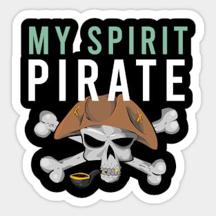 My spirit pirate Sticker